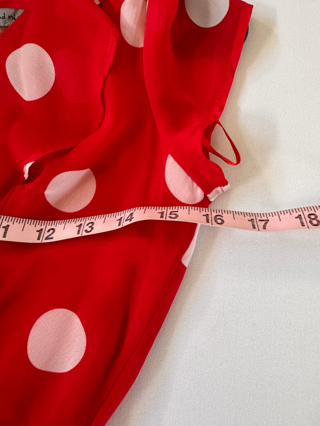 Polka Dot Darling! Danny & Nicole Red Polka Dot Dress Size 2P