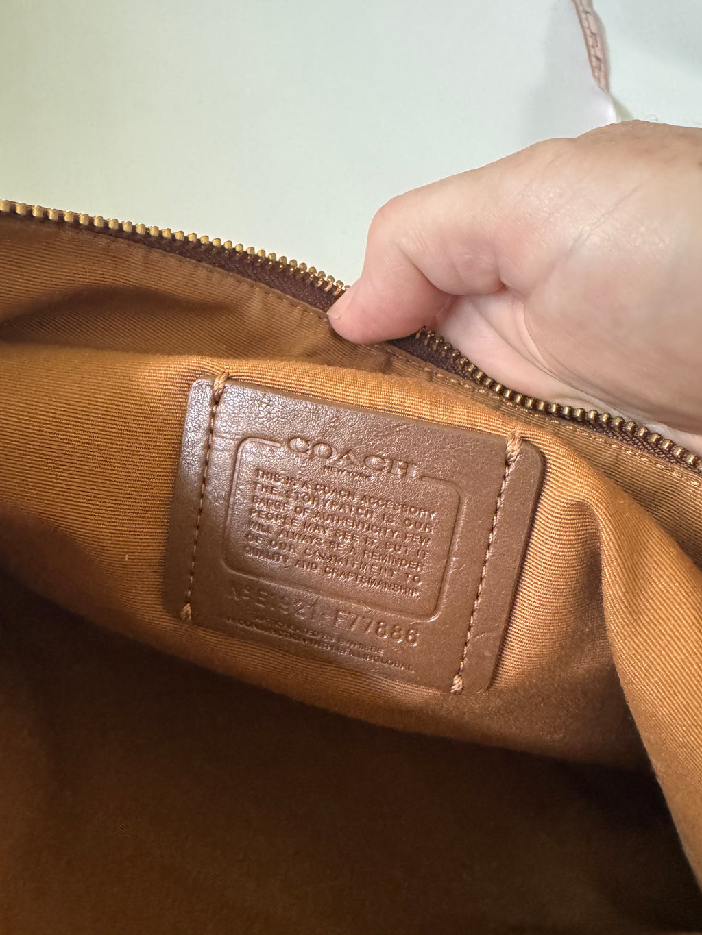 Collectible! Coach x Vandal Gummy Bear Large Zip Pouch