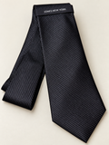 Sleek! Jones New York Black-on-Black Silk Tie
