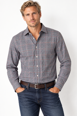 Classic! Jos. A. Bank Traveler Plaid Shirt