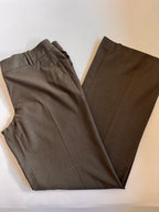 LOFT greige tone pants on a white background