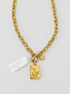 Lucky! Susan Shaw Mahjong Bird Toggle Necklace — NWT