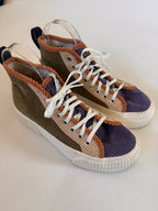 Colorful Corduroy Sneakers by No Name