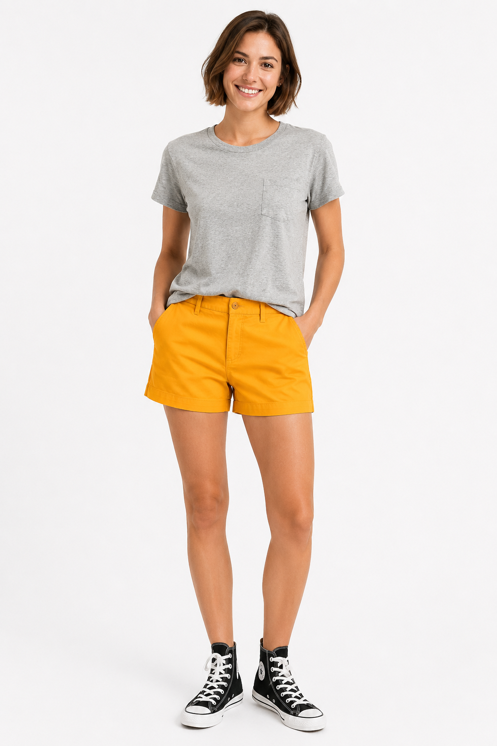 Sunny! Old Navy Everyday Shorts – Bright Orange, NWT, Size 6