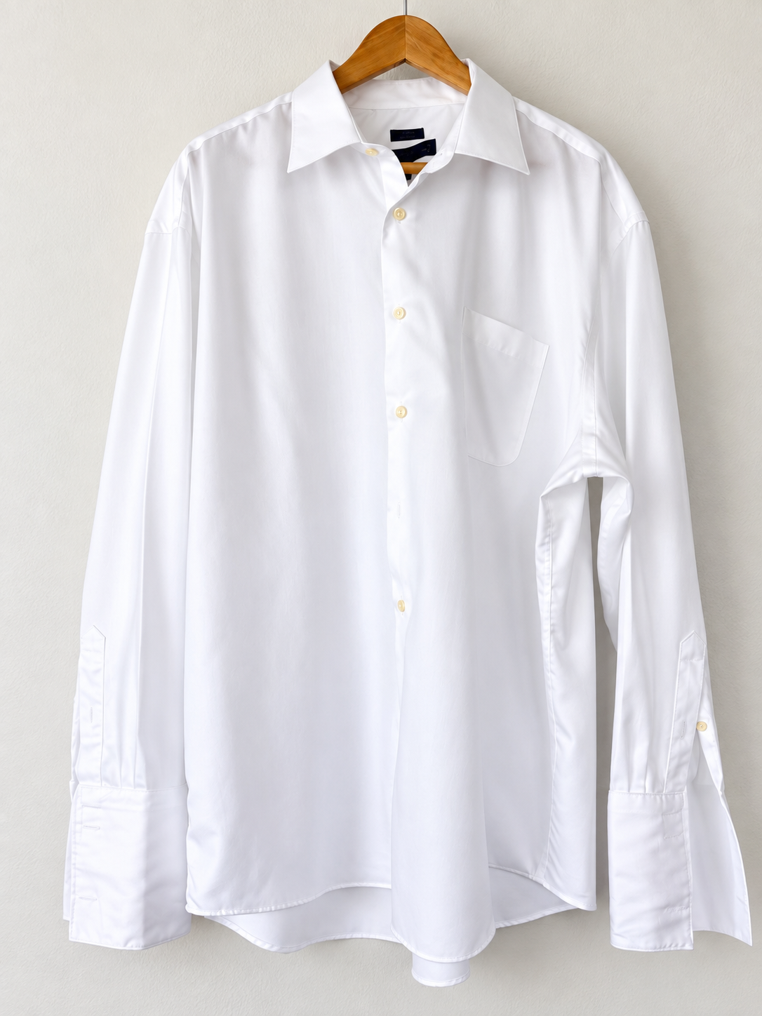 Refined! Pronto Uomo White Twill Dress Shirt
