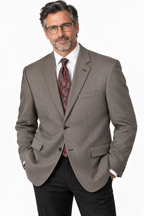 Sharp Contrast! Statements @ BT Black & White Houndstooth Men’s Blazer