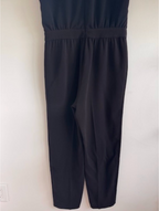 Tailored! Theory Shirred Neckline Crepe Jumpsuit (Fits 4–6) NWT