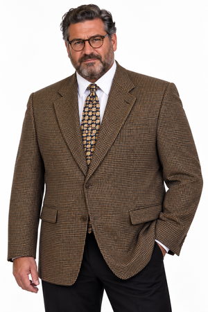 European Classic! Yves Saint Laurent for Men Wool & Silk Blazer |