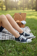 Levi's Navy Sneakers Picnic Lifestyle