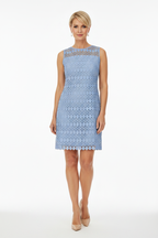 Ralph Lauren Periwinkle Lace Shift Dress Lifestyle