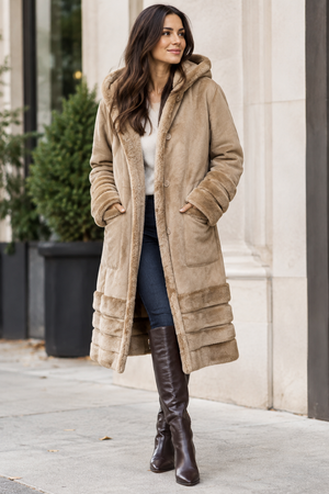 Cozy Chic! Twenty One Hooded Long Winter Coat