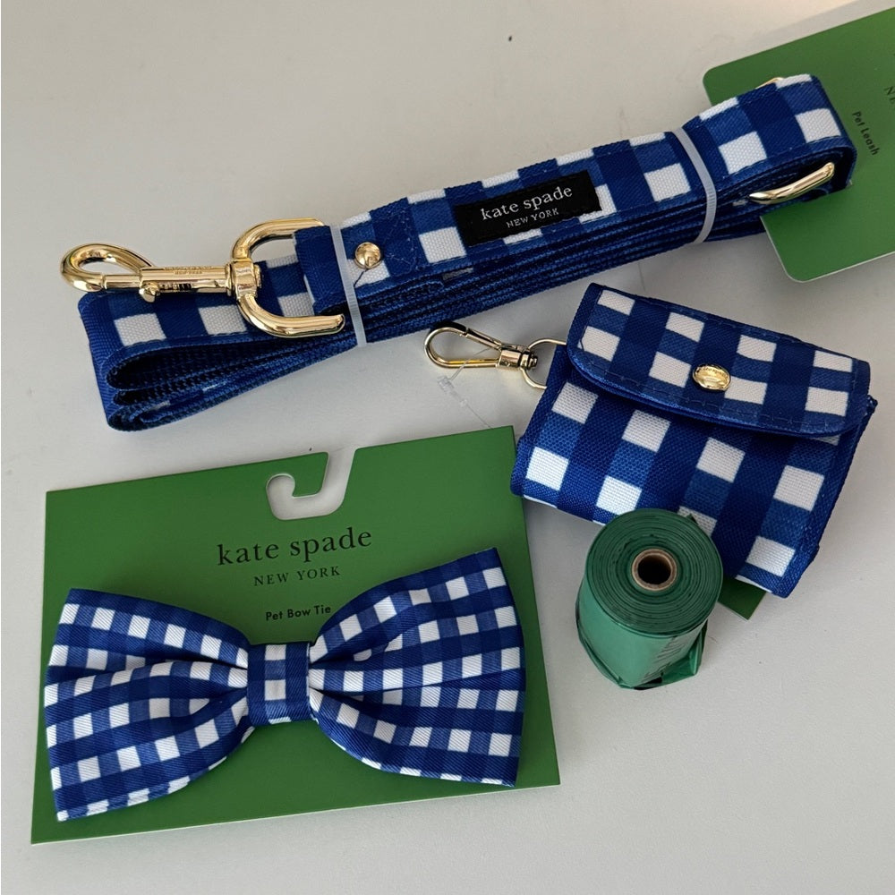 Woof!  kate spade Dog Walking Set - NWT