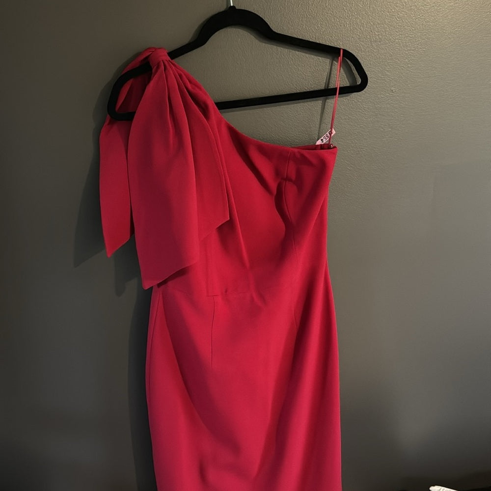Party!  Dress the Population Tiffany Garnet Dress - Size M (6-8)
