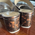 Ann Taylor Tortoiseshell Women's Sandals - Sz 6