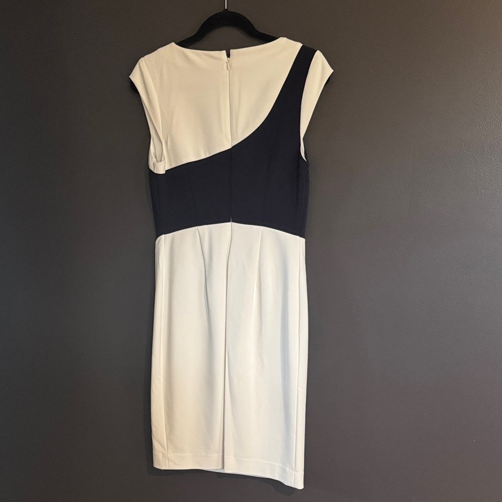 Black and White Colorblock Dress by The Limited - Sz 8