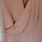 Elegant Pink Faux Wrap Dress by Ann Taylor NWT