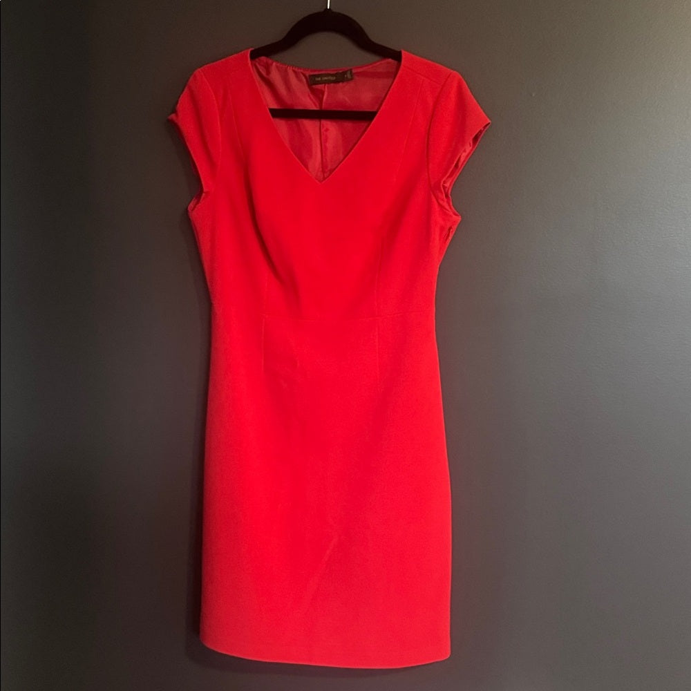 The Limited Vibrant Red Mini Dress