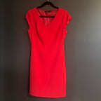 The Limited Vibrant Red Mini Dress