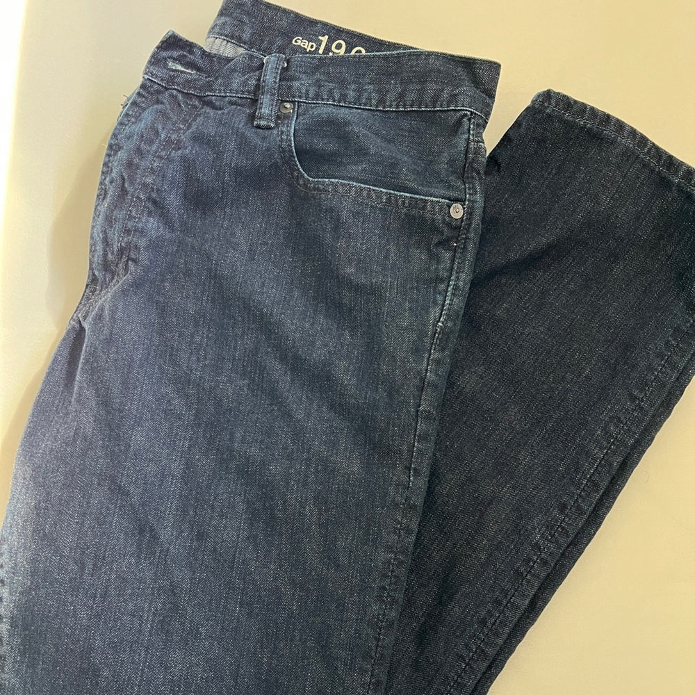 Slim!  Men’s 1969 Skinny GAP dark blue jeans - 34x34