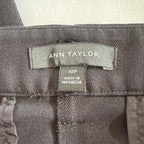 Ann Taylor The High Rise Pleated Taper Pant in Fluid Crepe 10P