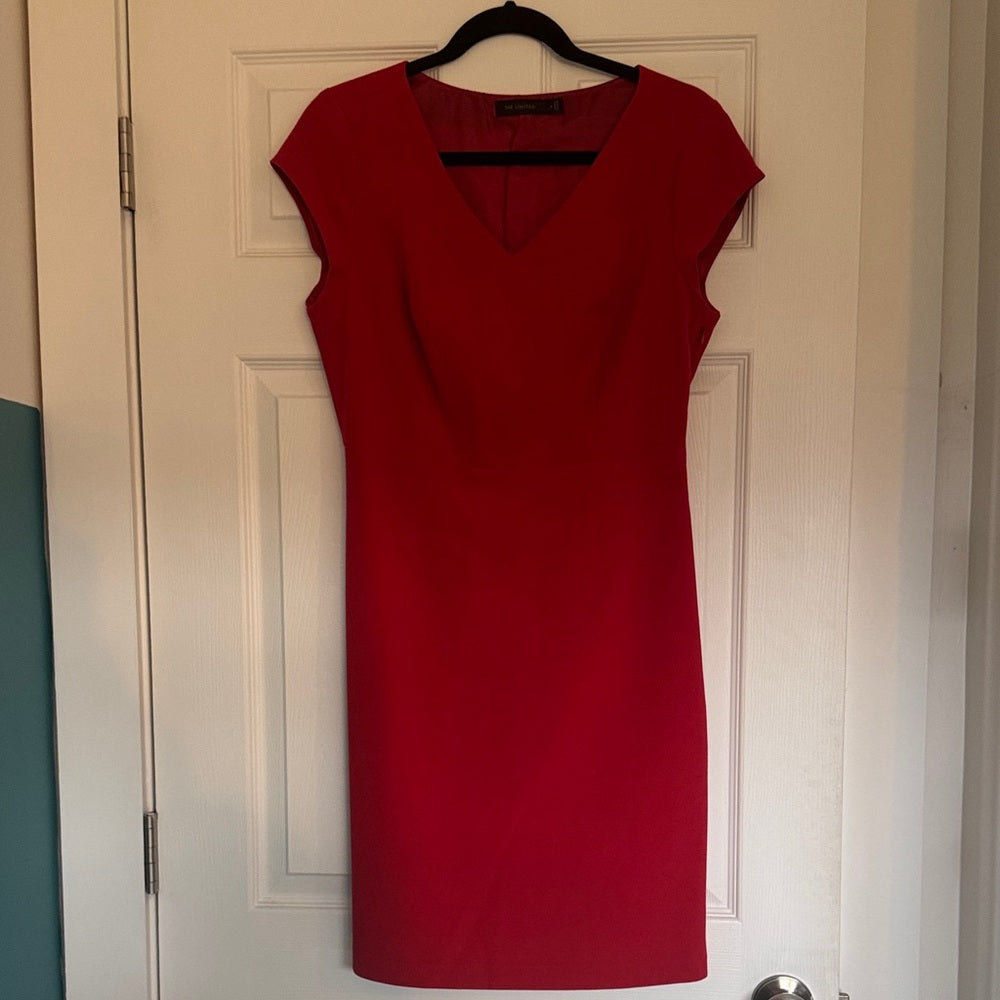 The Limited Vibrant Red Mini Dress