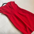 The Limited Vibrant Red Mini Dress