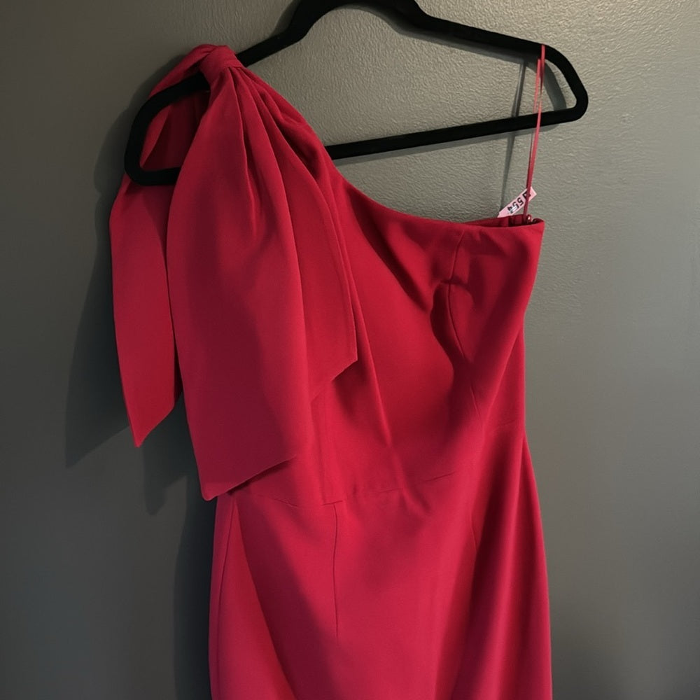 Party!  Dress the Population Tiffany Garnet Dress - Size M (6-8)