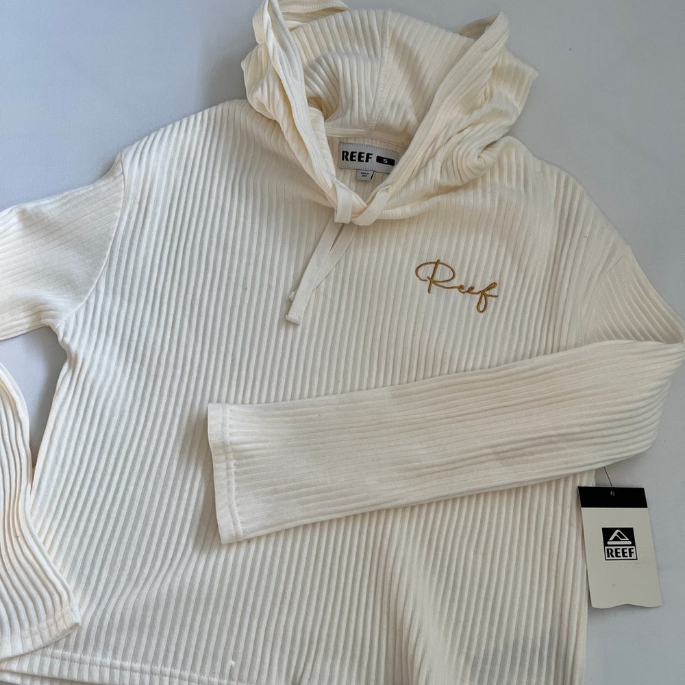 Surf!  Marshmallow Reef Hoodie Top