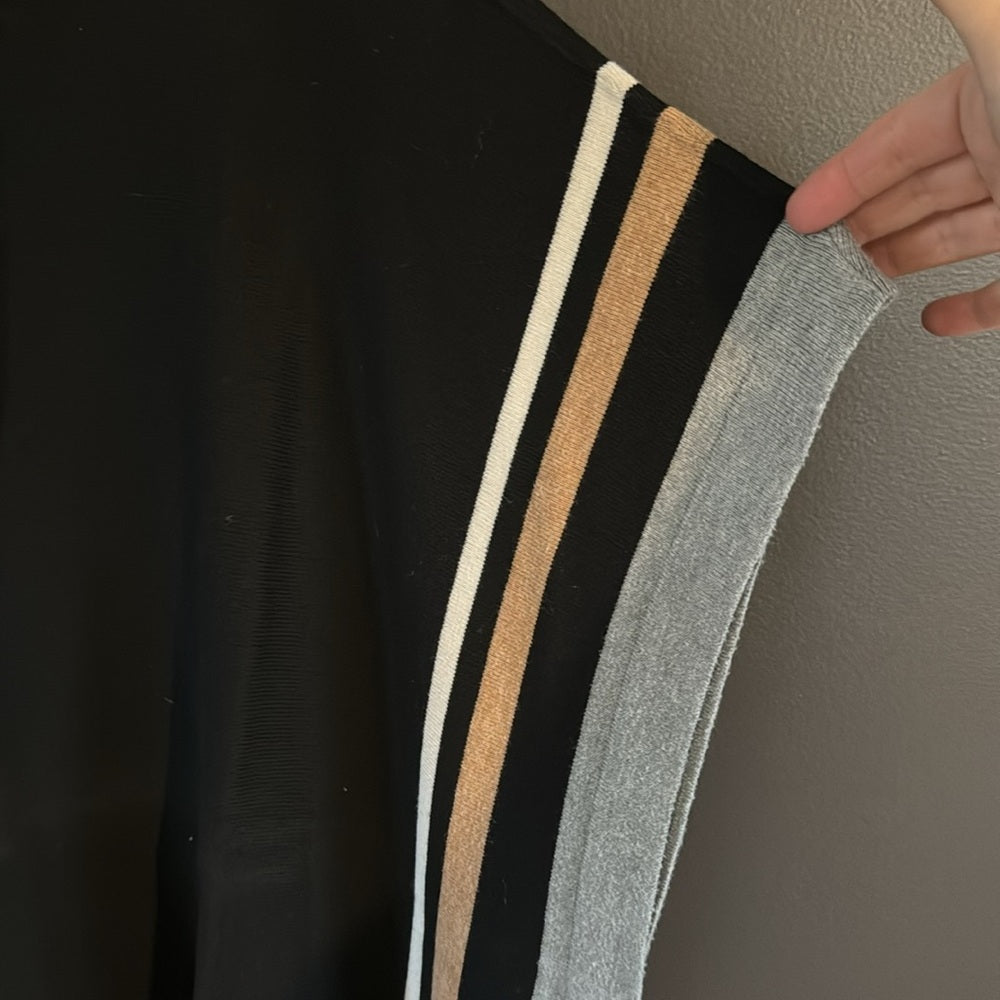 Warm!  Talbots button side pancho - Size L/XL