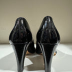 Class!  Cole Haan Black Patent Leather Heels - Sz 6 EUC