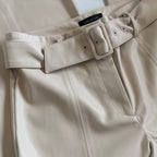 Ann Taylor Wide Leg Faux Leather Pants Sz 4