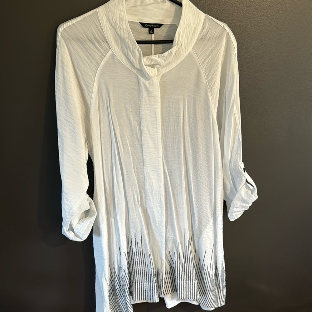 Beach!  John Mark top - Sz L