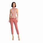 PINK!  Fabulous Veronica Beard Lago Pant in Mauve - Size 6