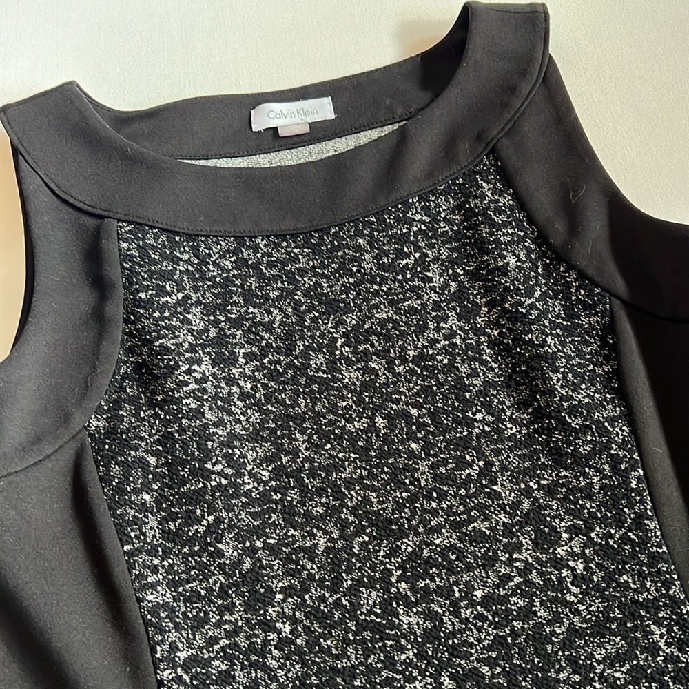 Office!  Calvin Klein Tweed fitted dress - Sz 10