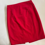 Express Vibrant Red Pencil Skirt