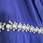 Glam!  Beautiful blue semi-formal dress - Size S NWT