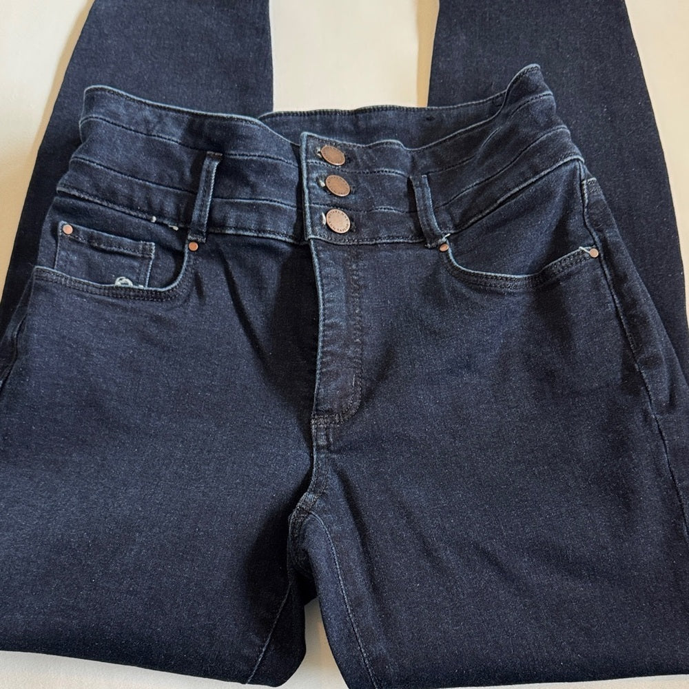 Ann Taylor Petite Curvy High Waist Skinny Jeans