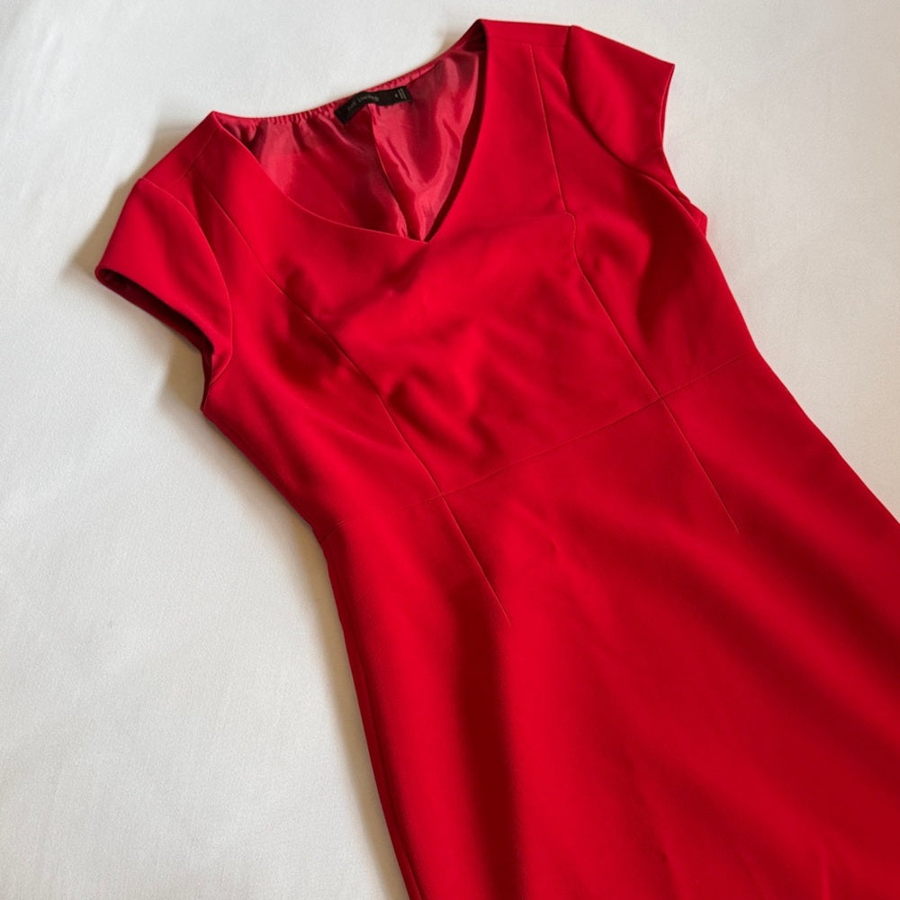 The Limited Vibrant Red Mini Dress