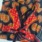Color!  Boho Patchwork Summer Dress — Adjustable Straps - Size Small