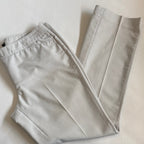 White House Black Market Light Gray Straight Leg Pants - Sz 10