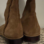 Via Spiga Cashew Inari Tan Low Heeled Boots - Sz 6