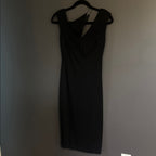 Bailey 44 Black One Shoulder Dress