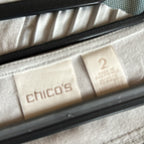 Pleats!  Cute pleat back top by Chico’s - Chico's Sz 2