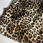Purr!  Talbots faux wrap animal print pencil skirt - Sz 6