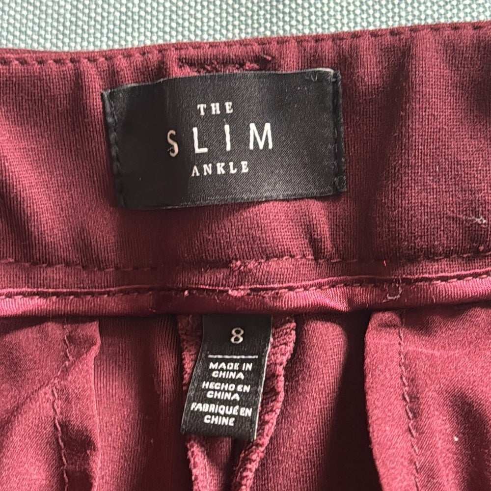 Fall!  Slim ankle WHBM pants - EUC