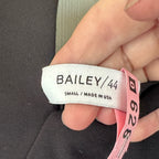 Bailey 44 Black One Shoulder Dress