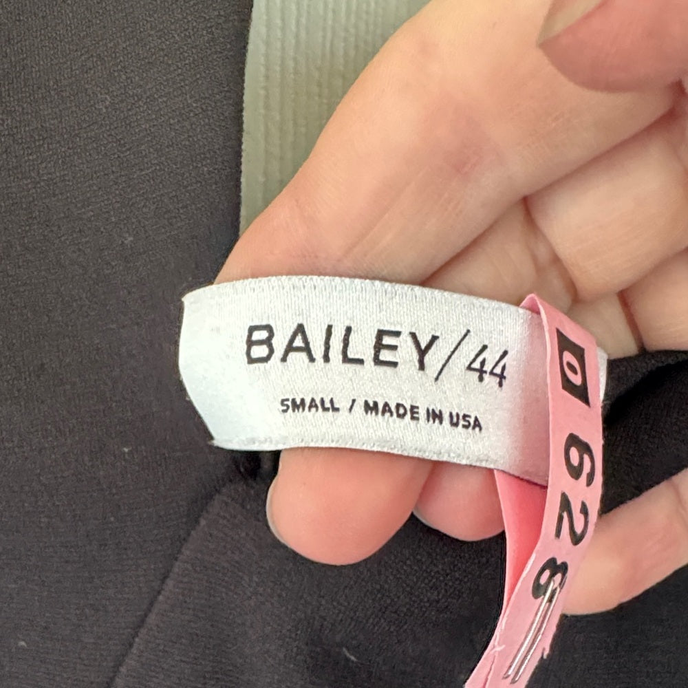 Bailey 44 Black One Shoulder Dress
