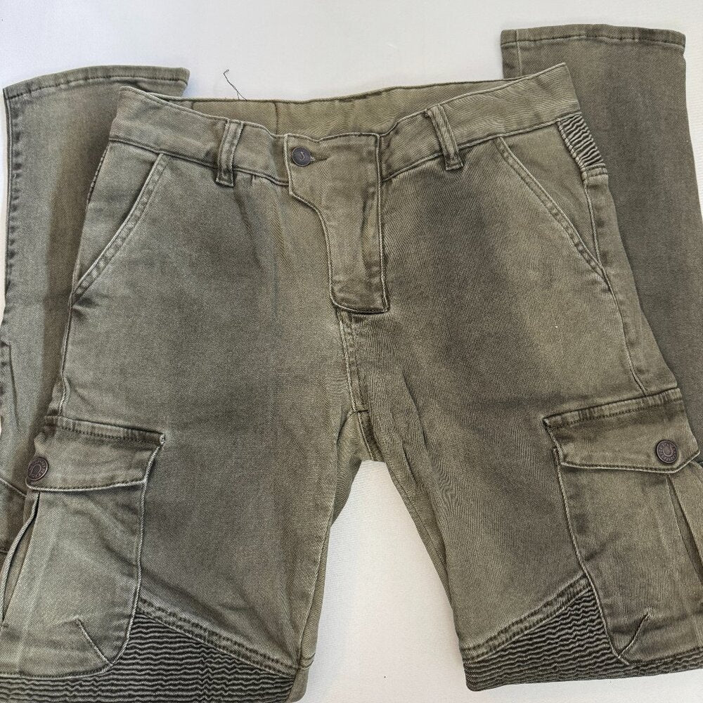 UglyBros Motorcycle Reinforced Riding Pants – Army Green Size 30