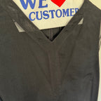 Elegant Black Sheer Overlay Cushnie et Ochs dress - Sz 8