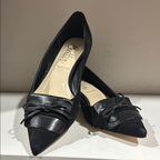 BALLET!  Butter Italian Black Women's Suede Shoes NWOT Sz 5.5